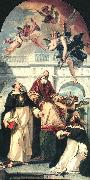 RICCI, Sebastiano St Pius, St Thomas of Aquino and St Peter Martyr china oil painting reproduction